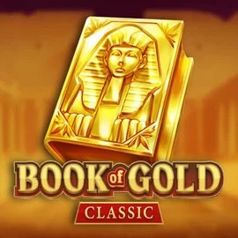 Book of Gold Classic online game logo by Playson on spinnauscasino.fi